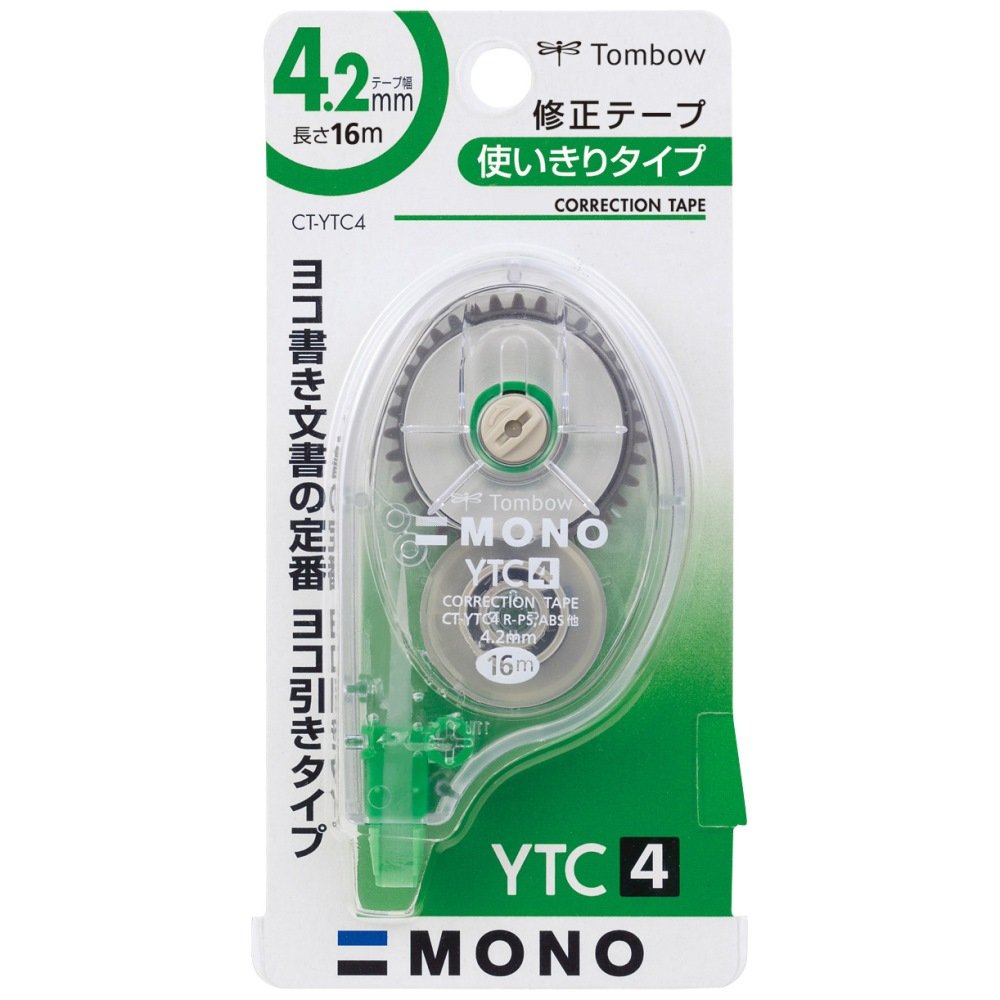 Tombow Correction Tape 4.2mm MONO YTC Easy Application 16m