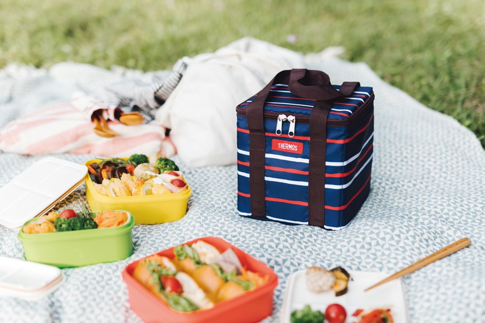 THERMOS Family Fresh Lunch Box 2.7L Navy for Meal Prep