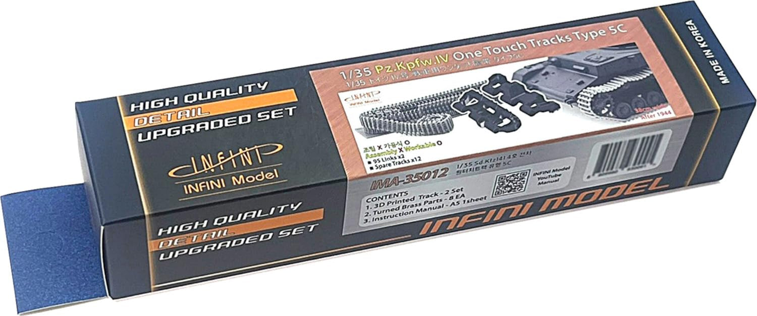 Infini Model 1/35 German IV Tank Type 5C Track Set 3D Printed Parts