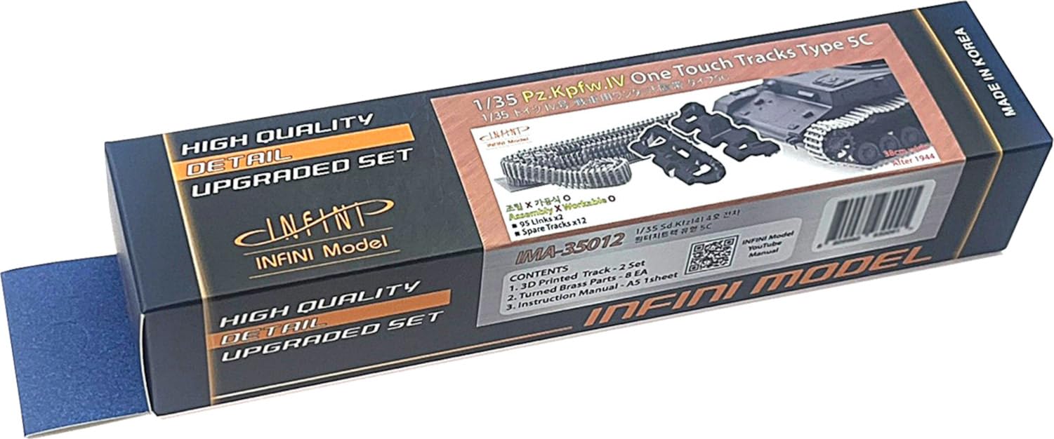 Infini Model 1/35 German IV Tank Type 5C Track Set 3D Printed Parts