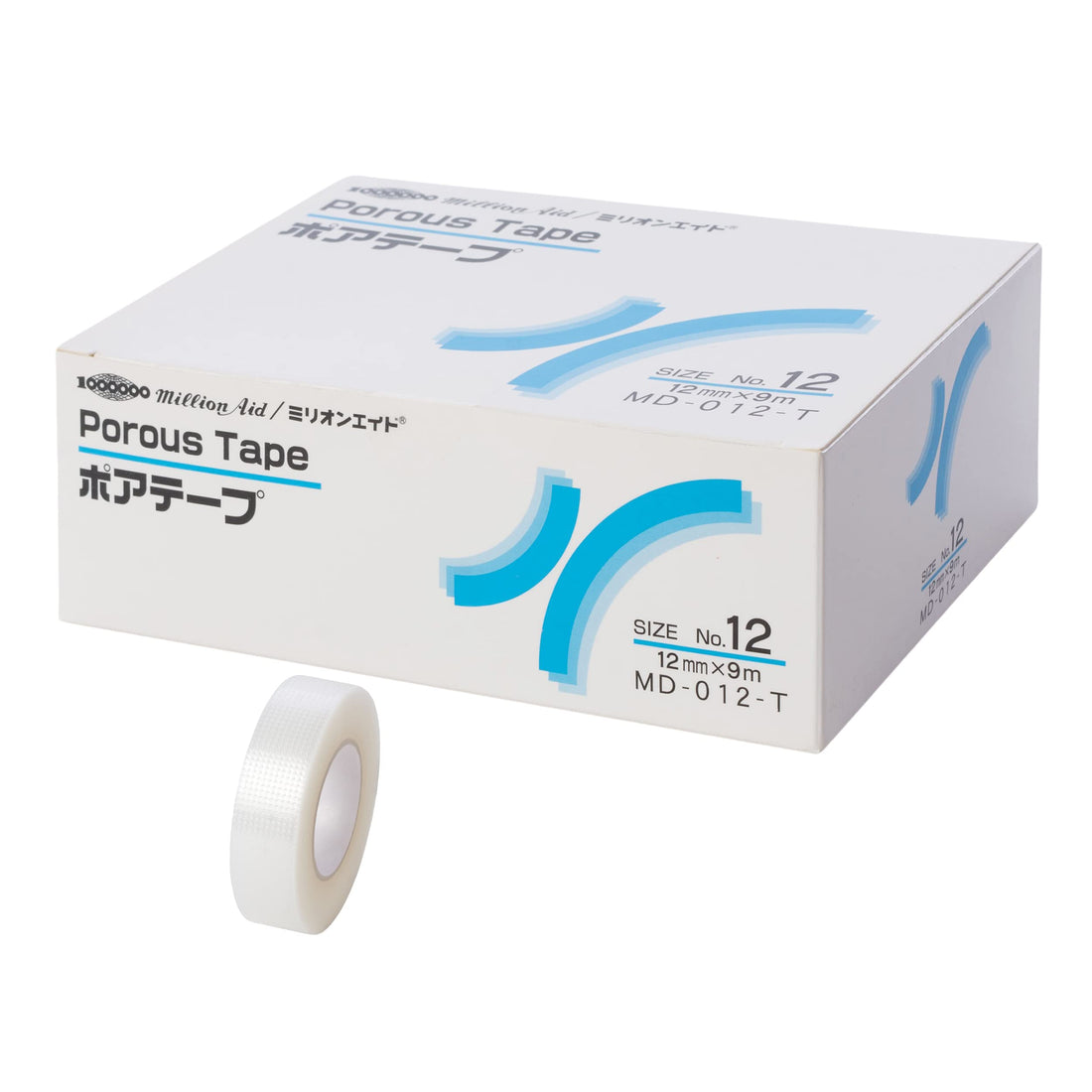 Million Aid Plastic Surgical Tape 12mm x 9m for Skin Care