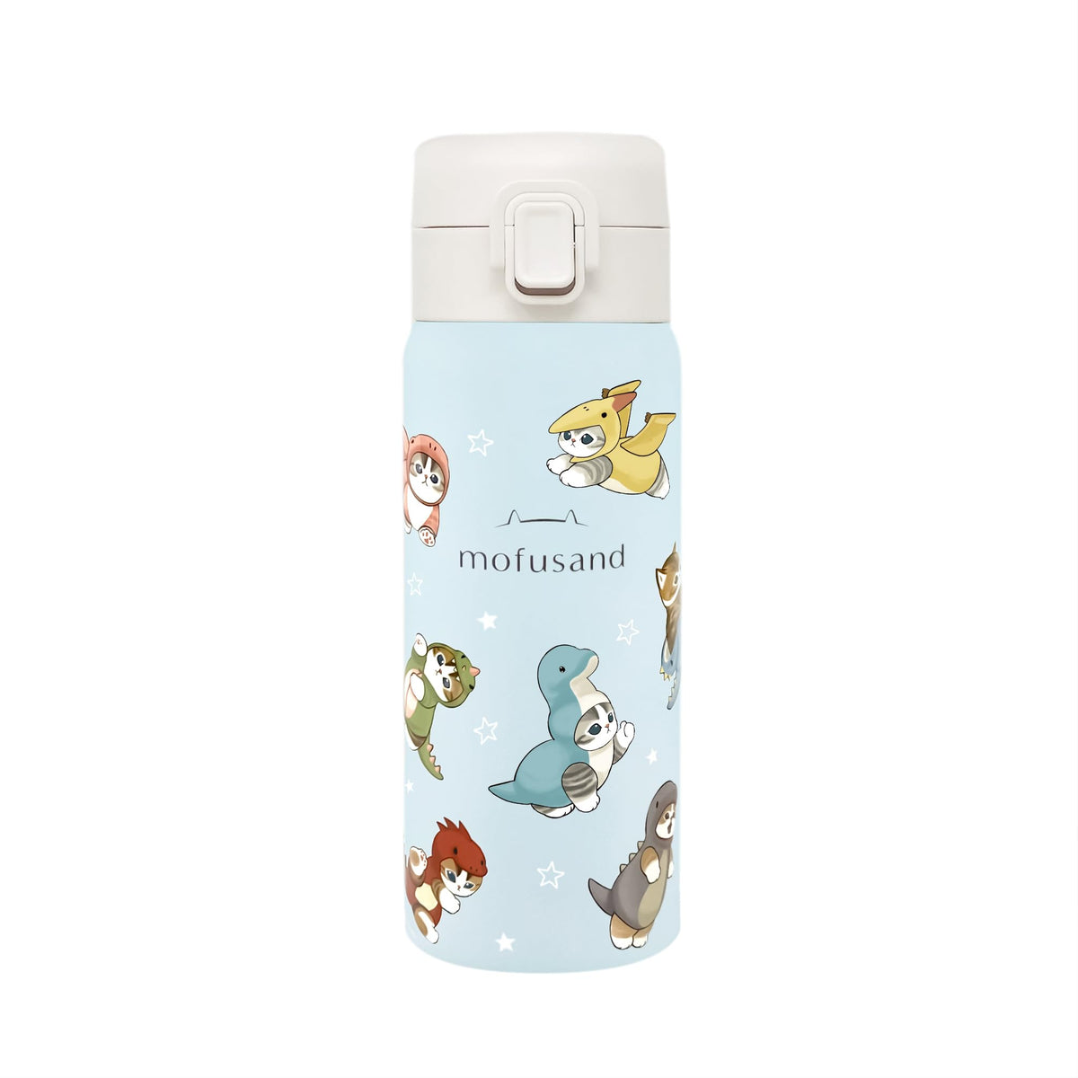 Toa Insulated Stainless Steel One-Touch Bottle 350ml for Daily Use