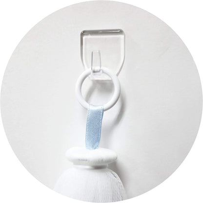 KOKUBO Mini Whipped Facial Cleansing Net with Wall Mount Ring 5x18x3.1cm