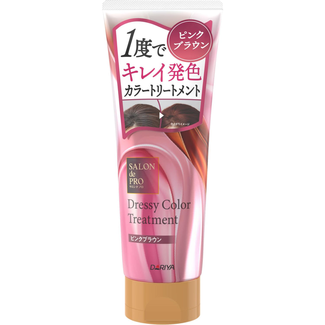 Salondepro Hair Color Treatment Pink Brown 230g