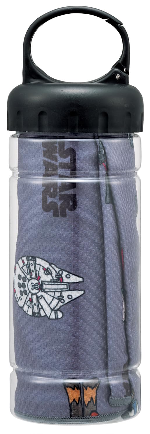 Skater Cooling Towel with Case 30x100cm for Outdoor Activities
