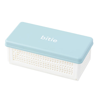 Mitani Bento Box Sandwich Case L Blue 19.5x10x7.5cm