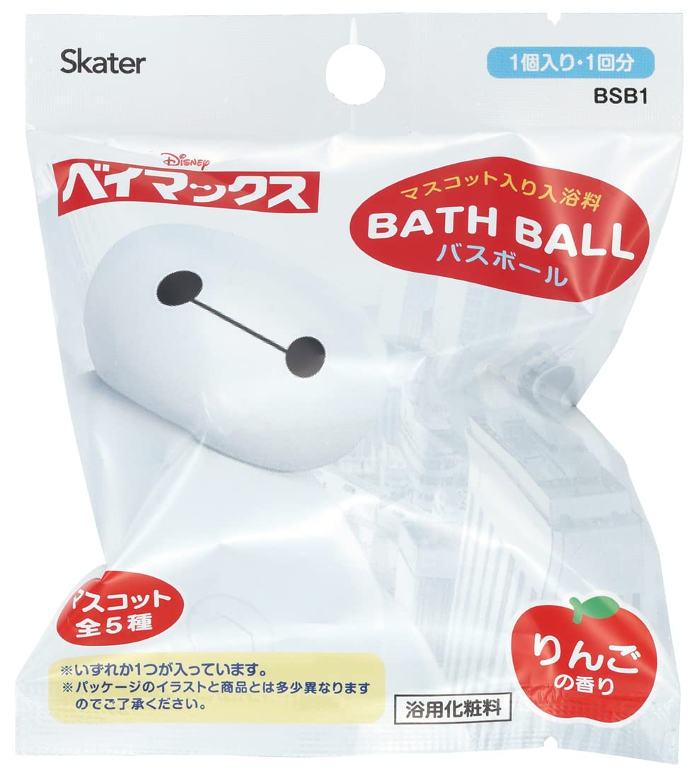 Skater Bath Bomb Set with Disney Baymax Mascot 10 Count