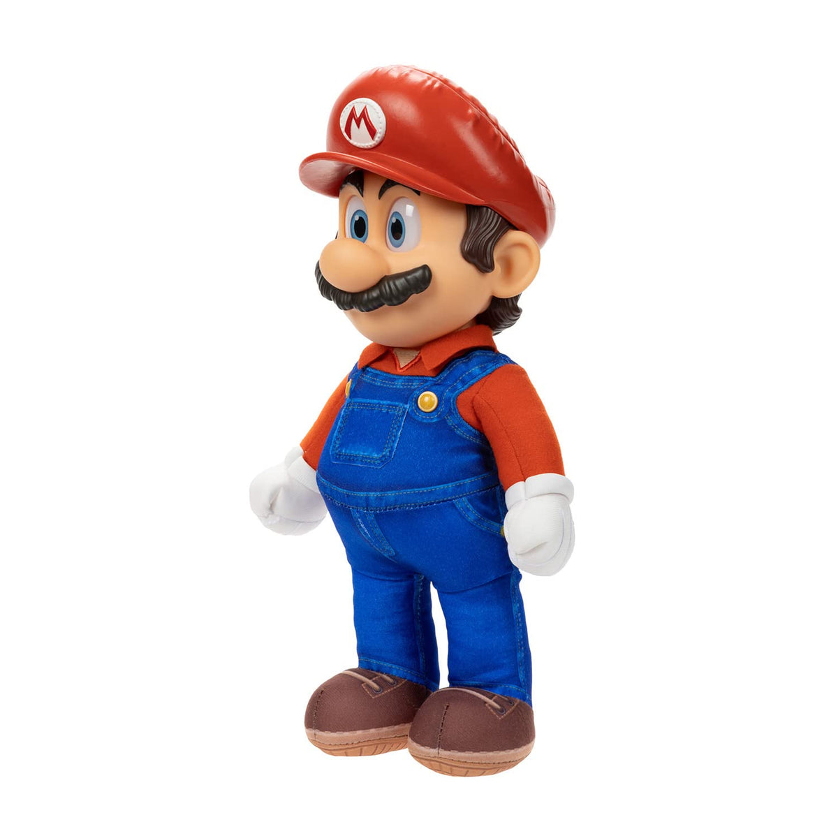 Sanei The Super Mario Brothers Movie Soft Figure Mario 19x14x36cm