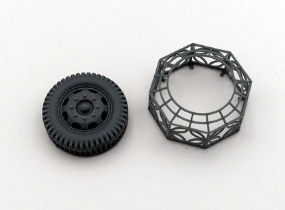 Red Bear Design 1/35 German 3t 4x2 Truck Wheel Set for Model Kits