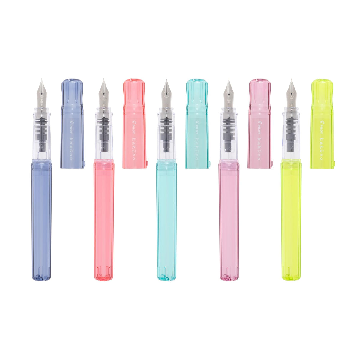 PILOT Kakuno Fine Point Fountain Pen in Pink