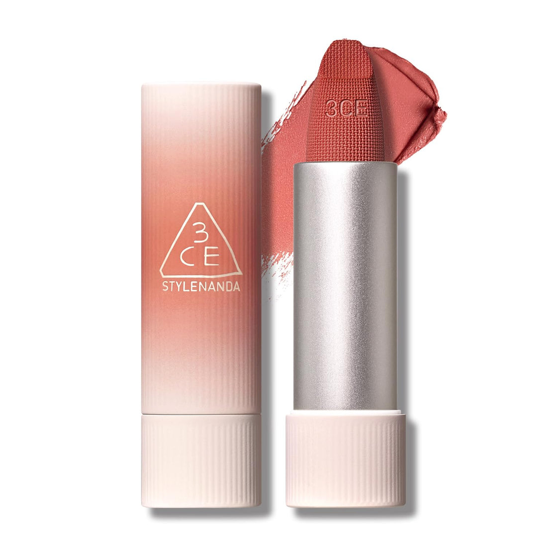 3CE Cashmere Hug Lipstick Warm Buddy 06 Lip Color