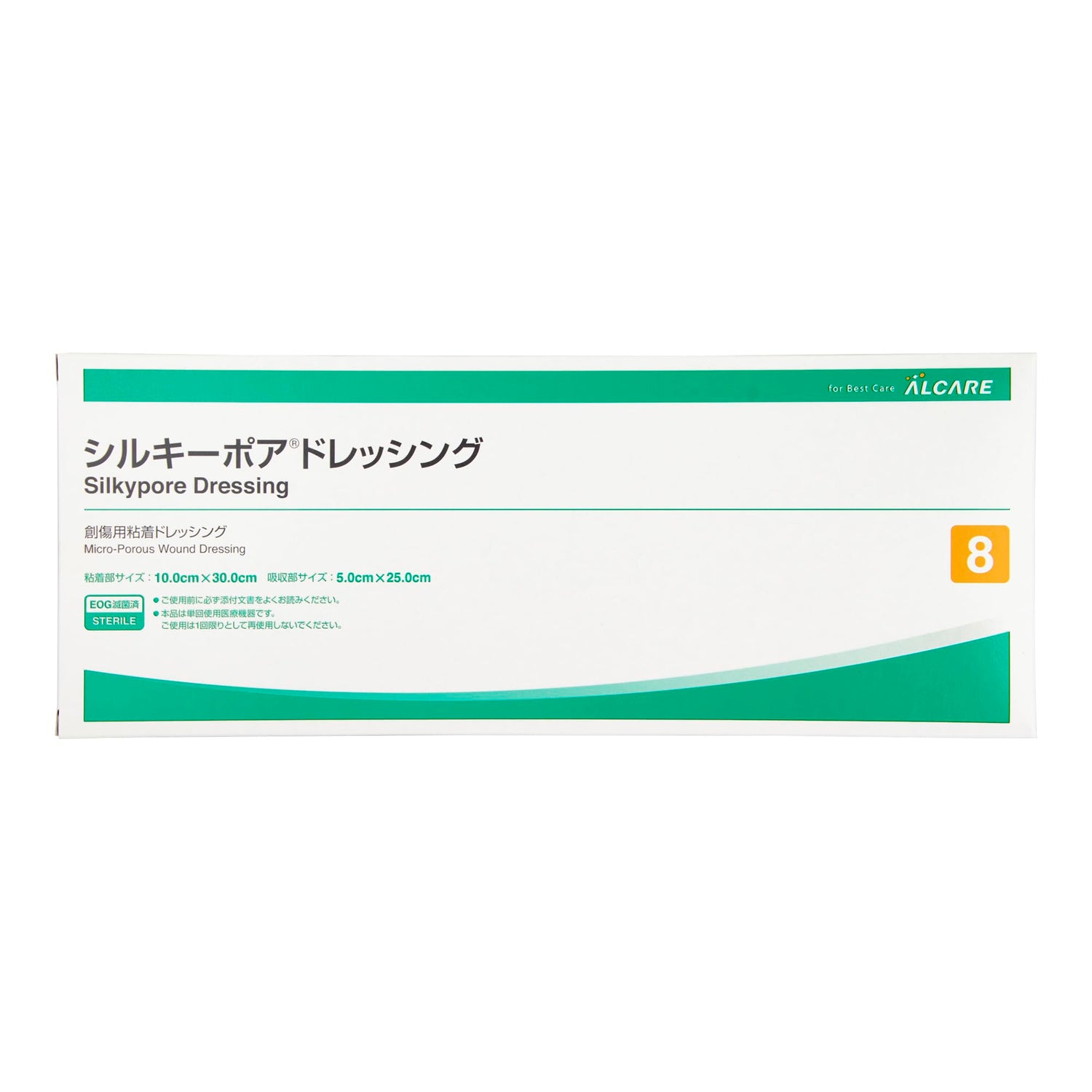 ALCARE Silky Pore Dressing 100x310mm Adhesive Mesh Bandage