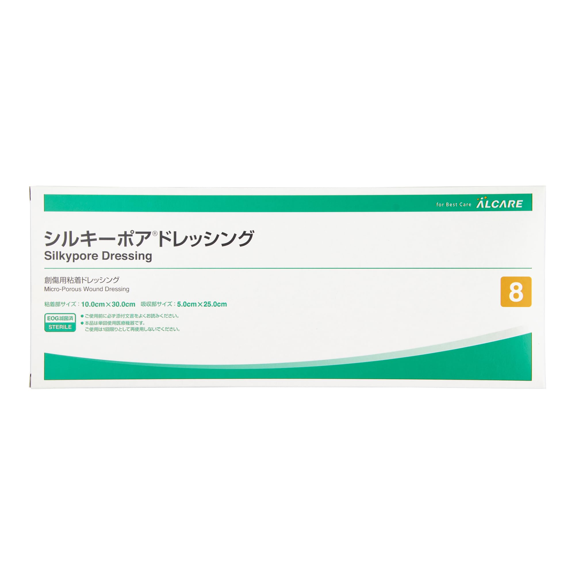 ALCARE Silky Pore Dressing 100x310mm Adhesive Mesh Bandage