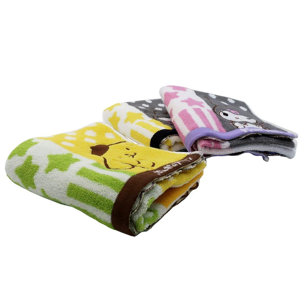 Marushin Face Towel Sanrio Pompompurin Charm 34x80cm