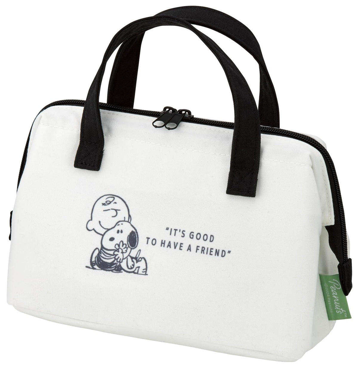 Skater Insulated Lunch Bag for Kids Featuring Snoopy Design