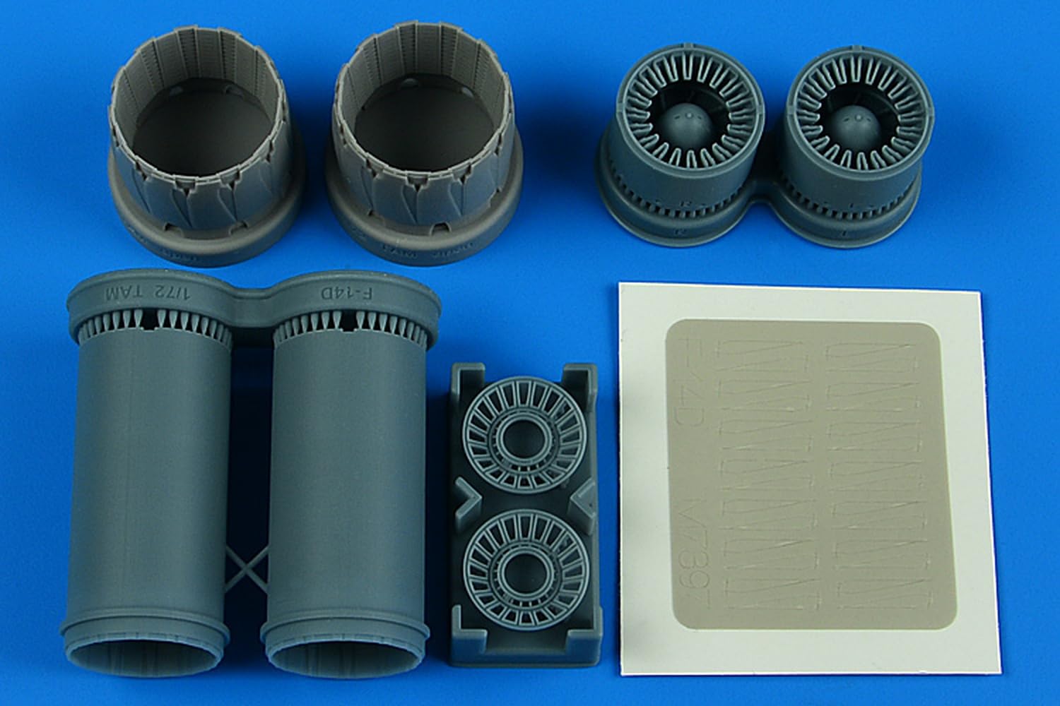 Aires 1/72 Grumman F-14D Tomcat Afterburner Open Model Parts