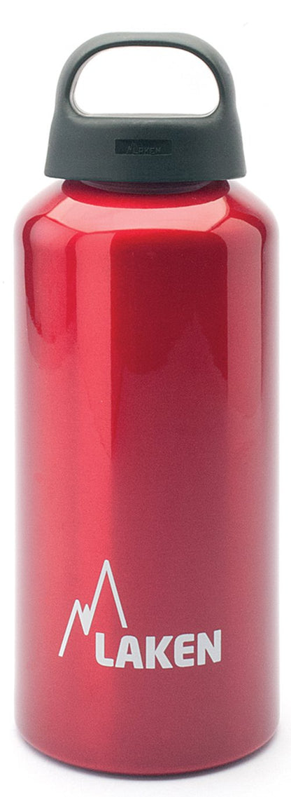 Laken Classic Red 0.6L Water Bottle for Outdoor Use