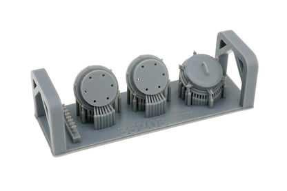 T-rex Studio 1/35 Scale WWII German Tiger I Tank Ventilator Set of 3