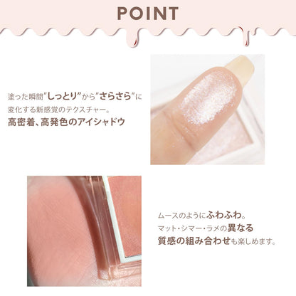 jill leen Single Mousse Eyeshadow 110 Peach Frappe Japanese Exclusive