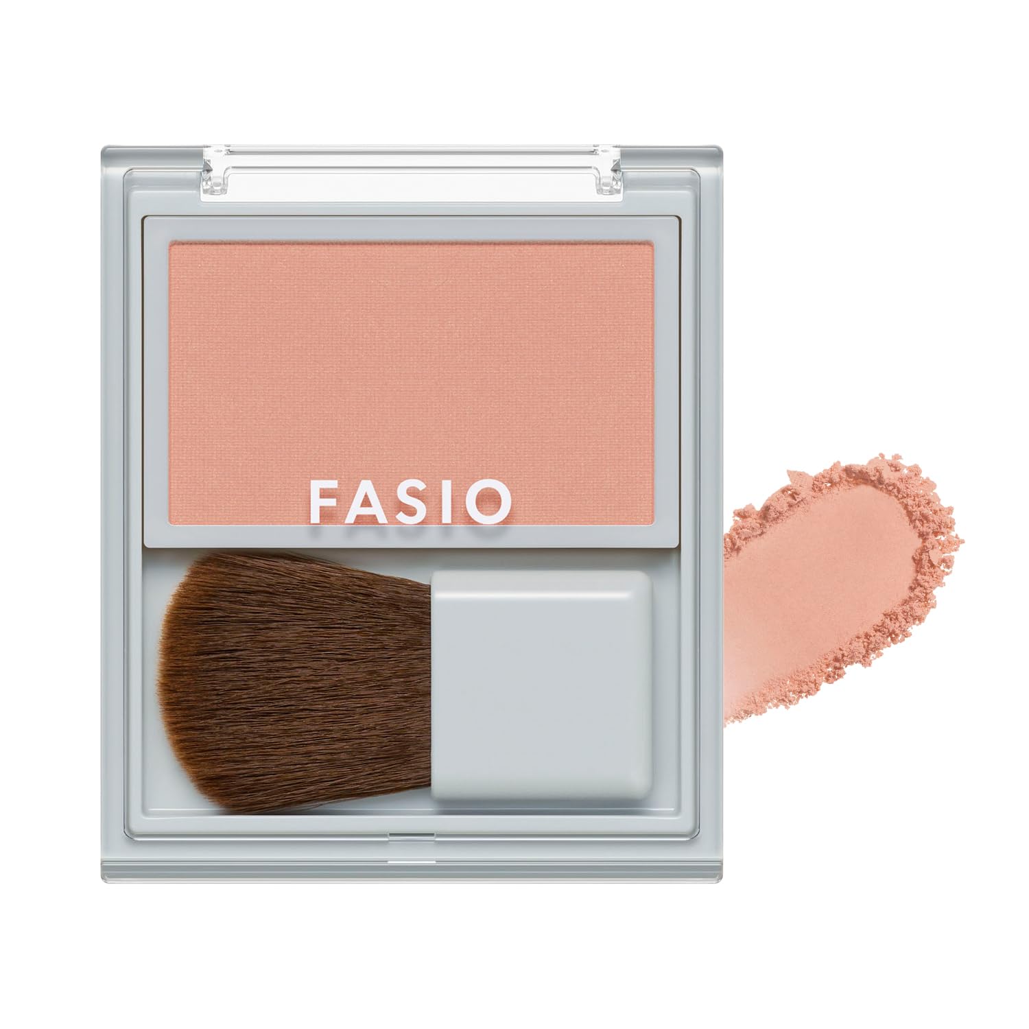 FASIO Face Color UV Mocha Peach 2.5g for a Natural Glow