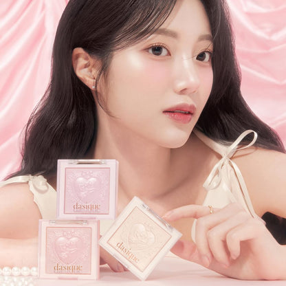 dasique Luxe Glow Highlighter Ice Lavender for Radiant Skin
