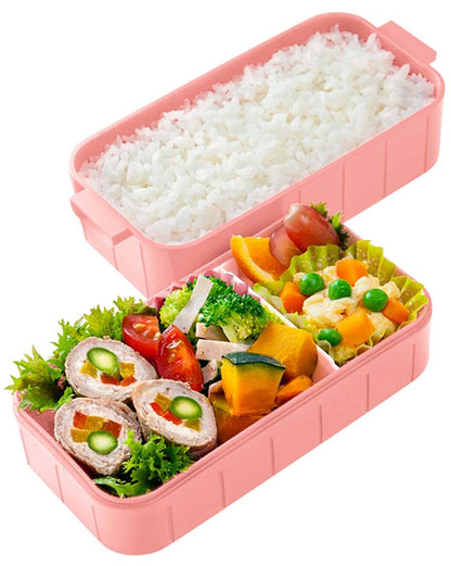Skater 2-Tier Lunch Box 600ml with Antibacterial Features
