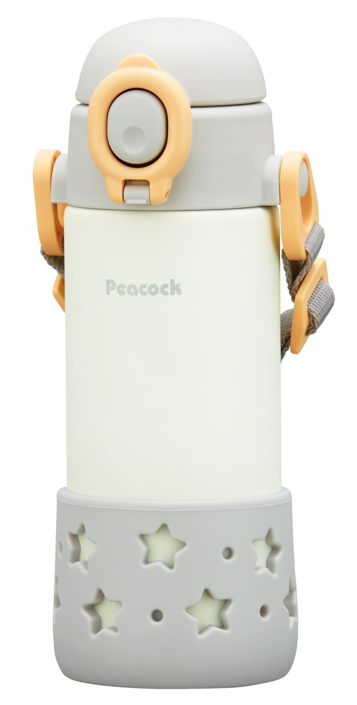 Peacock Baby Bottle 400ml with Straw and Dishwasher Safe Feature
