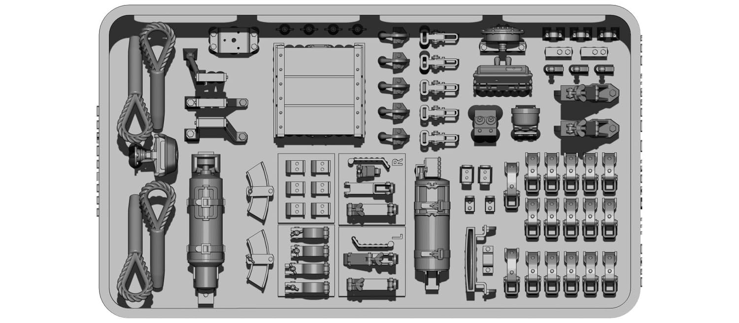 BSK Model 1/35 Scale Detail Set for German III Assault Gun B Type
