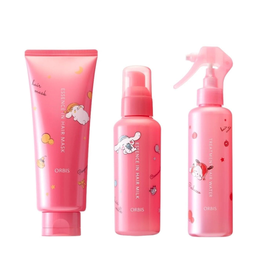 ORBIS Hair Care Set with Sanrio Characters Limited Edition