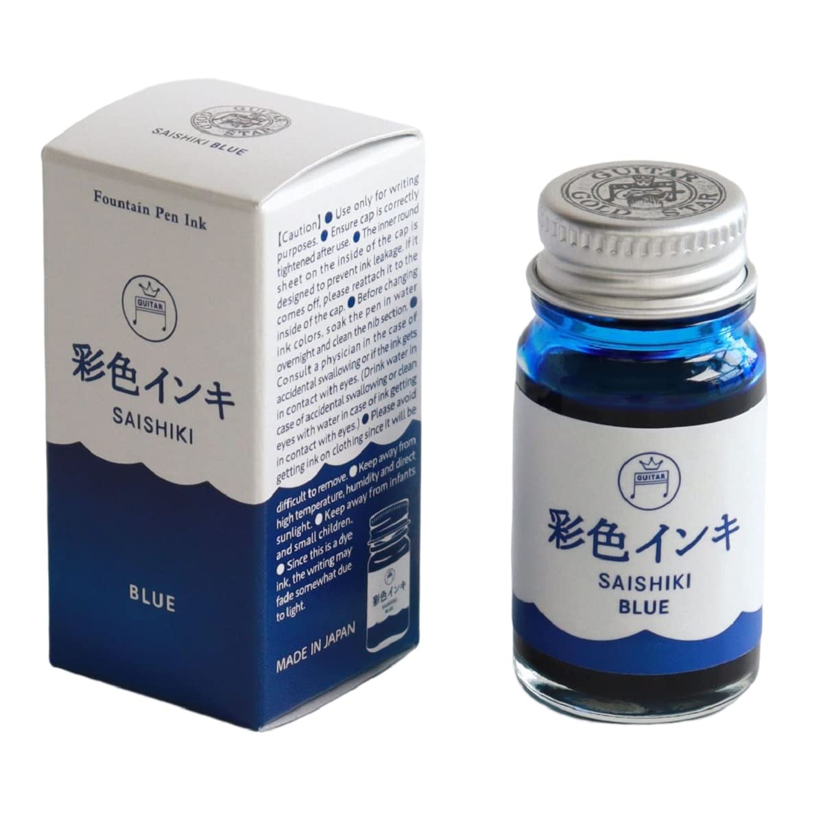 Teranishi Chemical Guitar Color Ink Blue 12ml