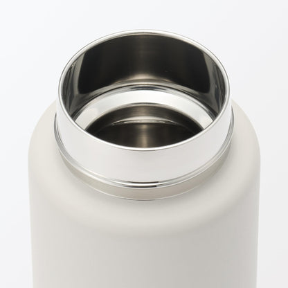 MUJI Vacuum Insulated Bottle with Handle 750mL for Hot and Cold Drinks