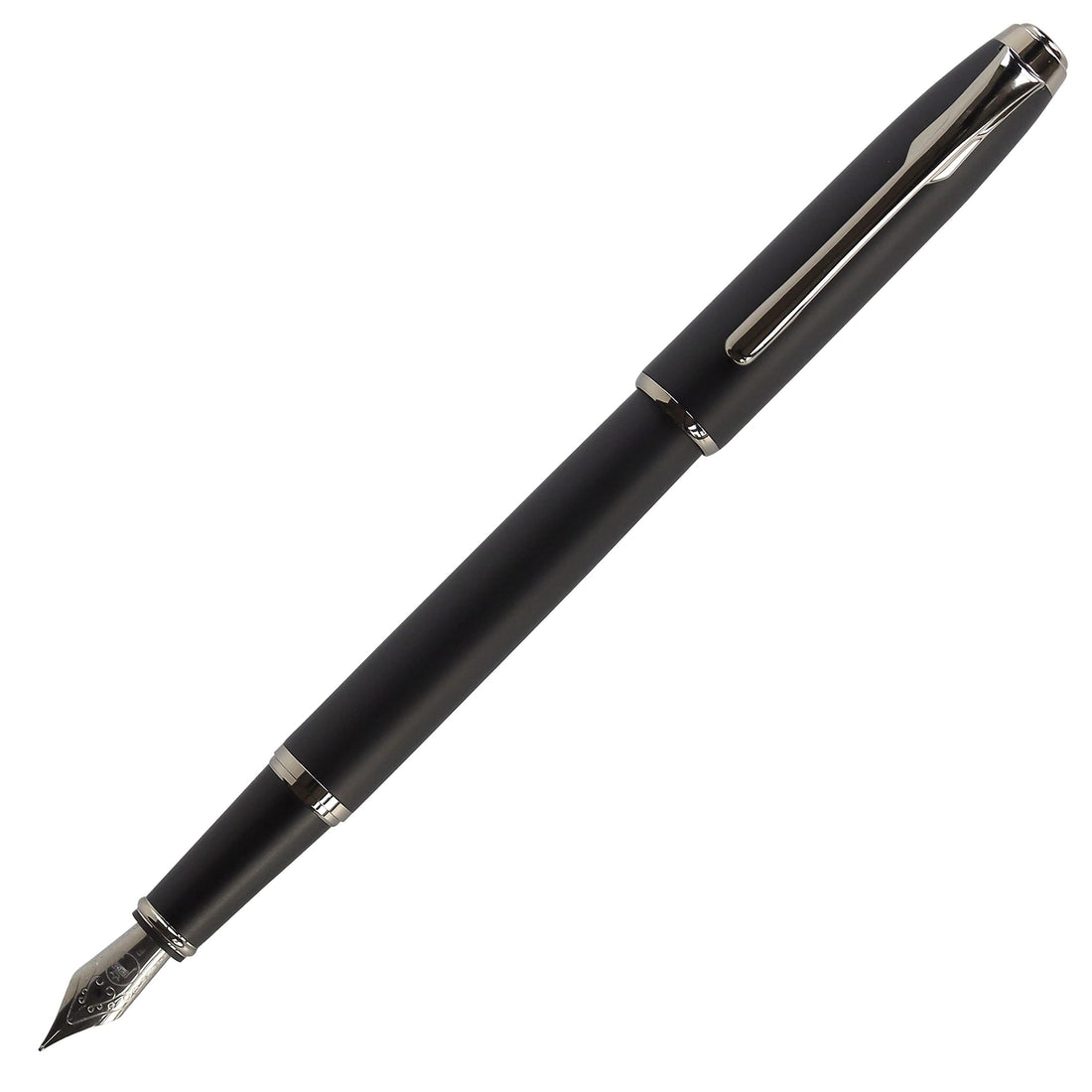Teranishi Guitar Fountain Pen F Black GFPN-BK-F