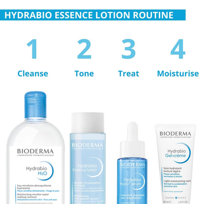 BIODERMA Hydrabio Essence Lotion 200ml Hydrating Lotion for Dry Skin