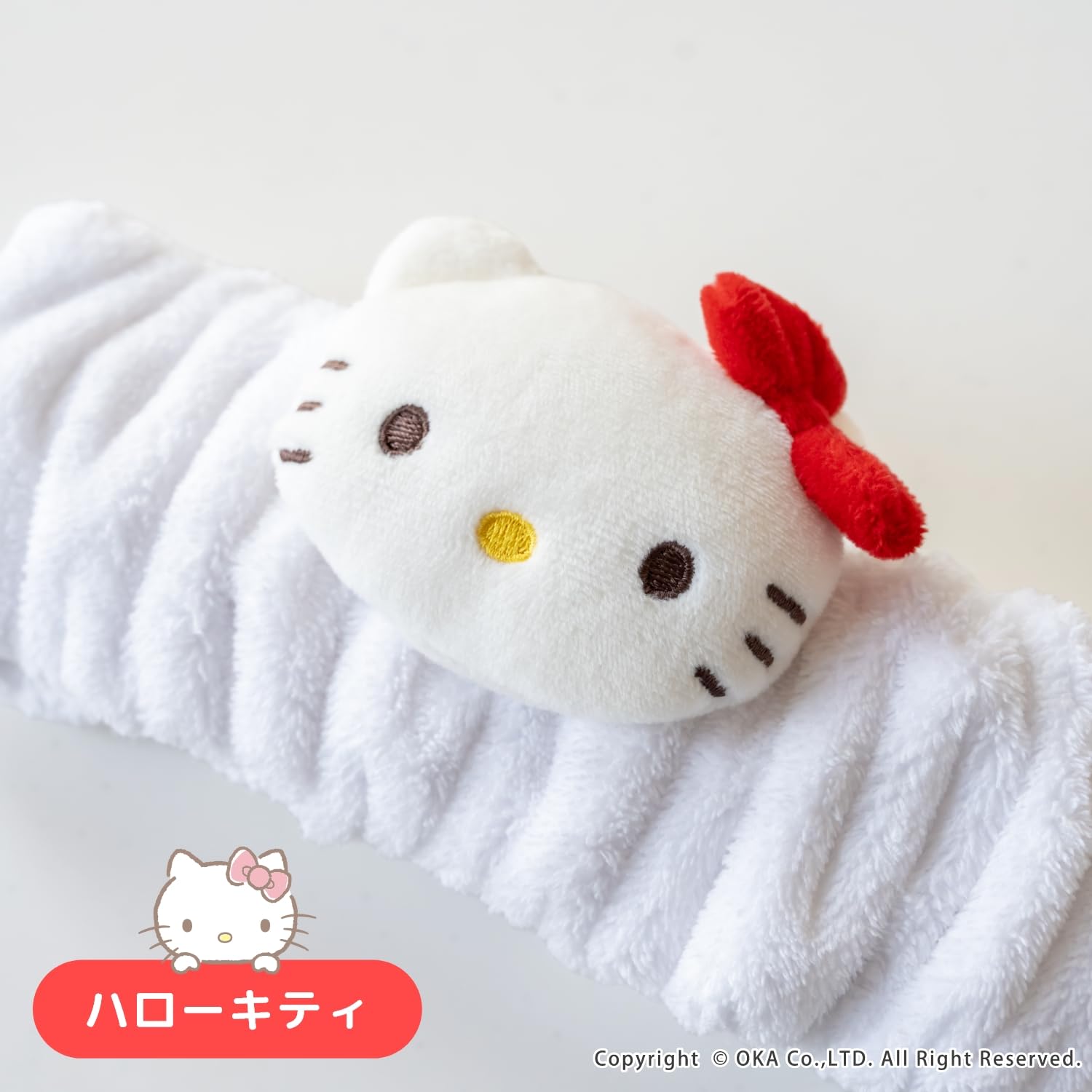 OKA Hello Kitty Hairband White for Stylish Comfort