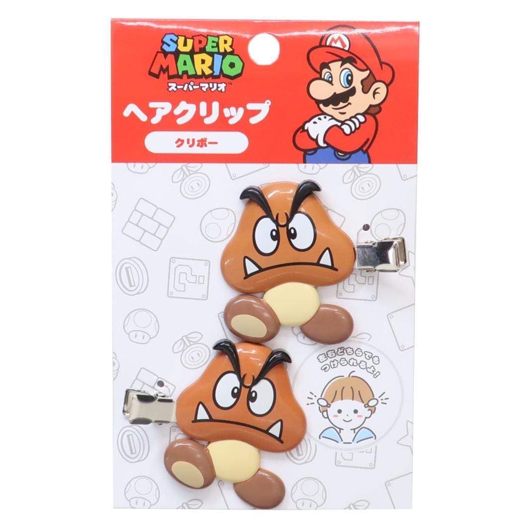 Sun Art Mario Front Hair Clip with Goomba Design