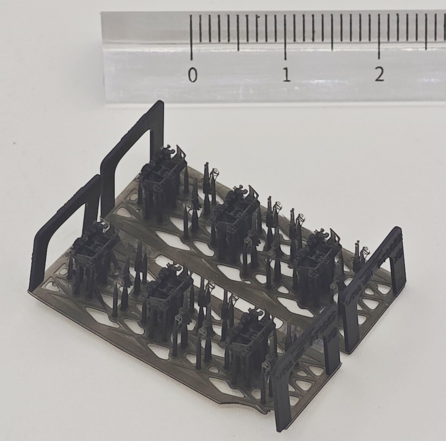 Triumph Model 1/700 Scale WWII US Navy Bofors 40mm Quad Gun Parts Set