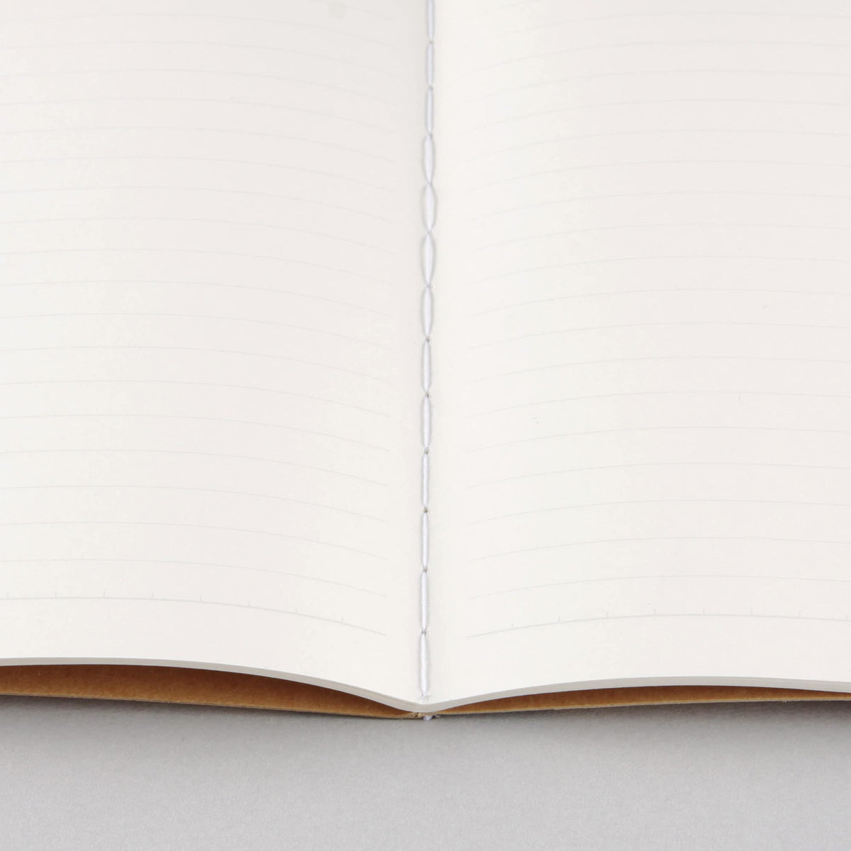 MUJI B5 Notebook with 6mm Ruled Lines Beige 30 Sheets