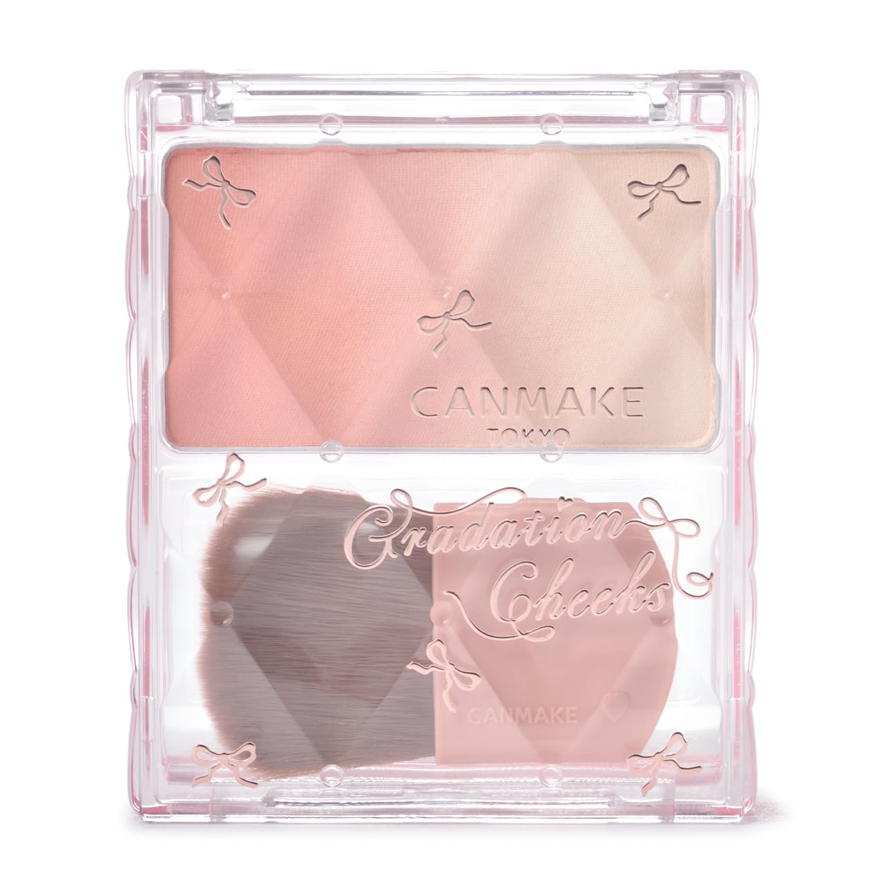 CANMAKE Gradation Cheeks 02 Momo Milk Tea 5.2g for 3D Radiance