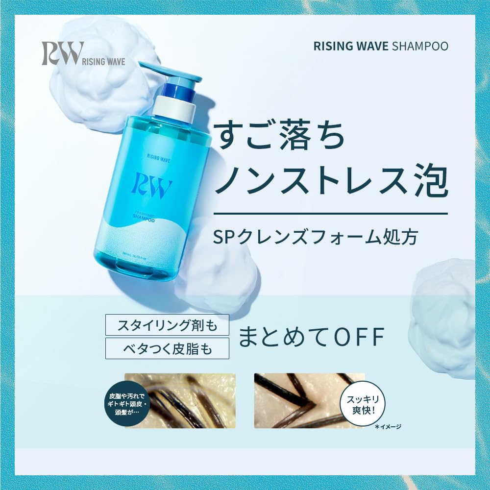 RISINGWAVE Fragrance Treatment 460ml for Men with Damage Care