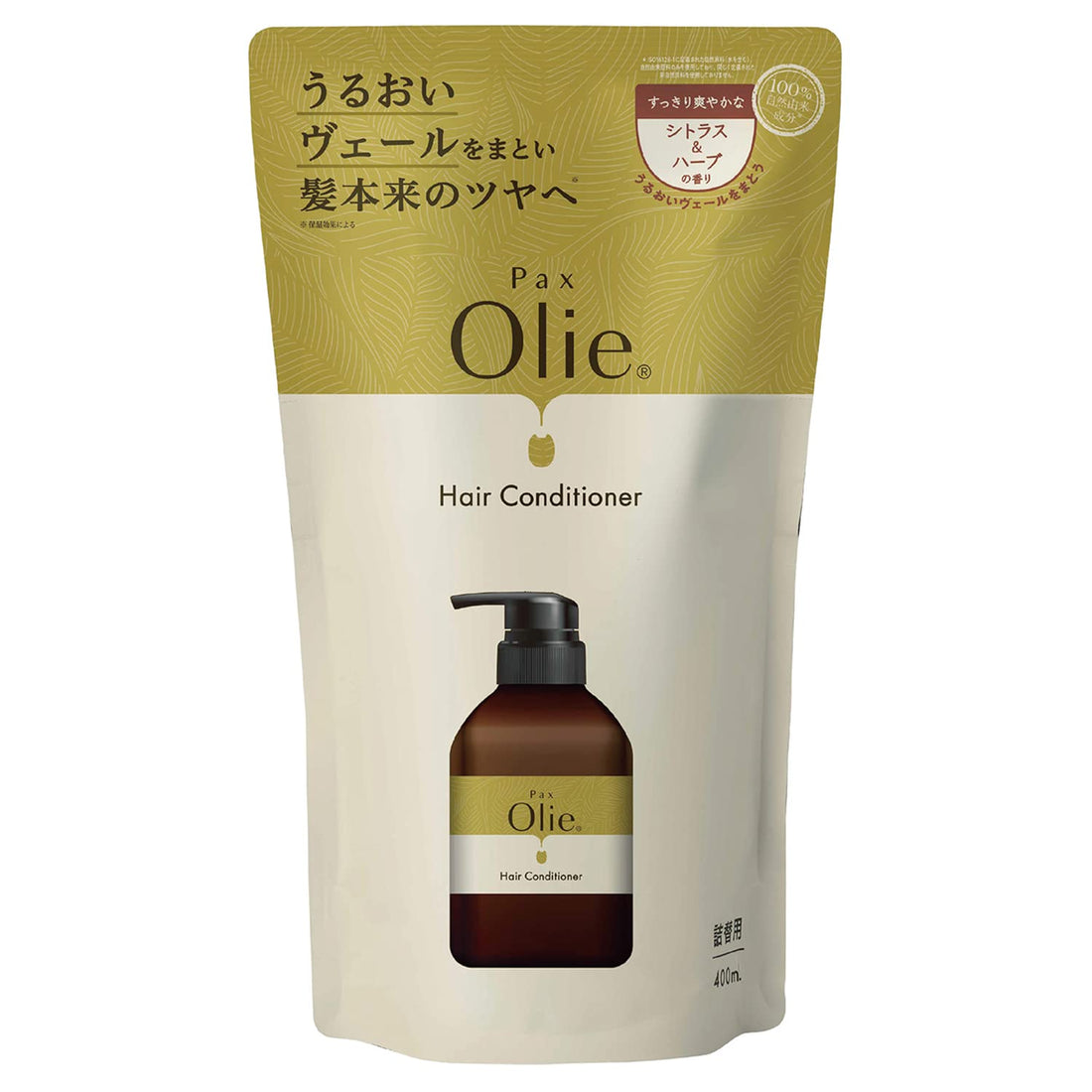 PAX Olie Hair Conditioner Citrus &amp; Herb 400ml Natural Ingredients