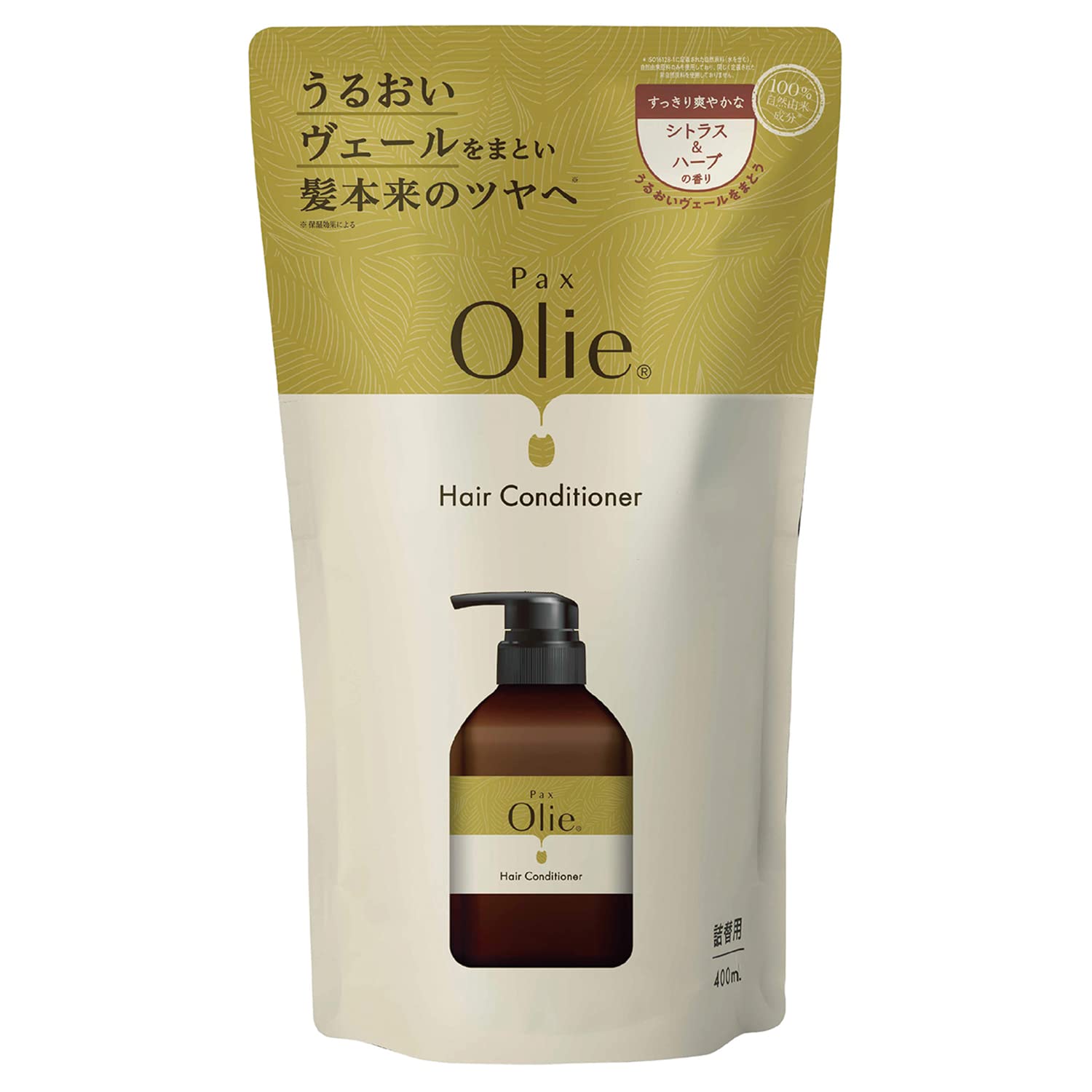 PAX Olie Hair Conditioner Citrus &amp; Herb 400ml Natural Ingredients