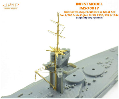 Infini Model 1/700 Scale Parts Set for Japanese Navy Battleship Fusō