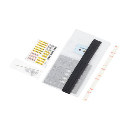 Model Factory Hiro Seat Belt Set 1/12 Scale Black