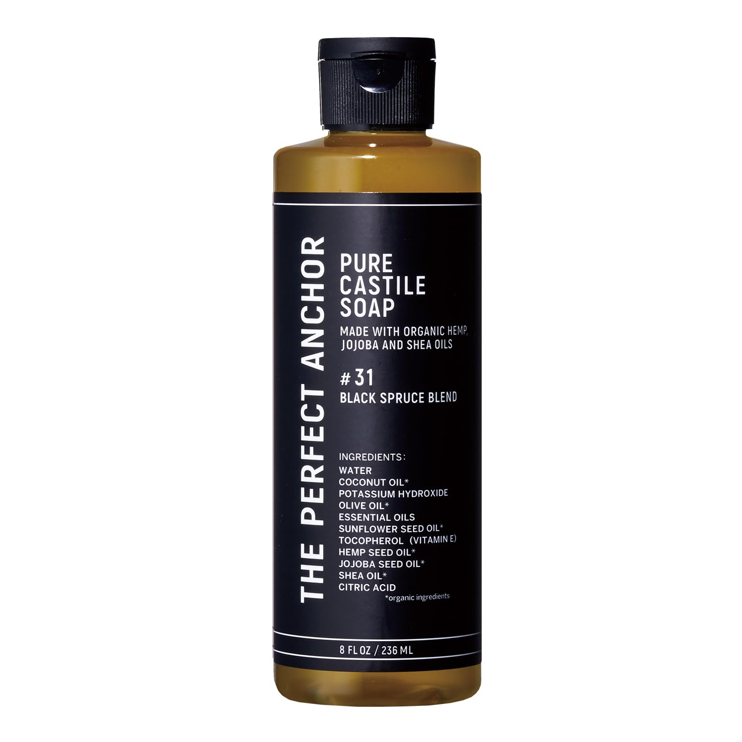 The Perfect Anchor Organic Black Spruce Blend 236ml Cleansing Body Wash