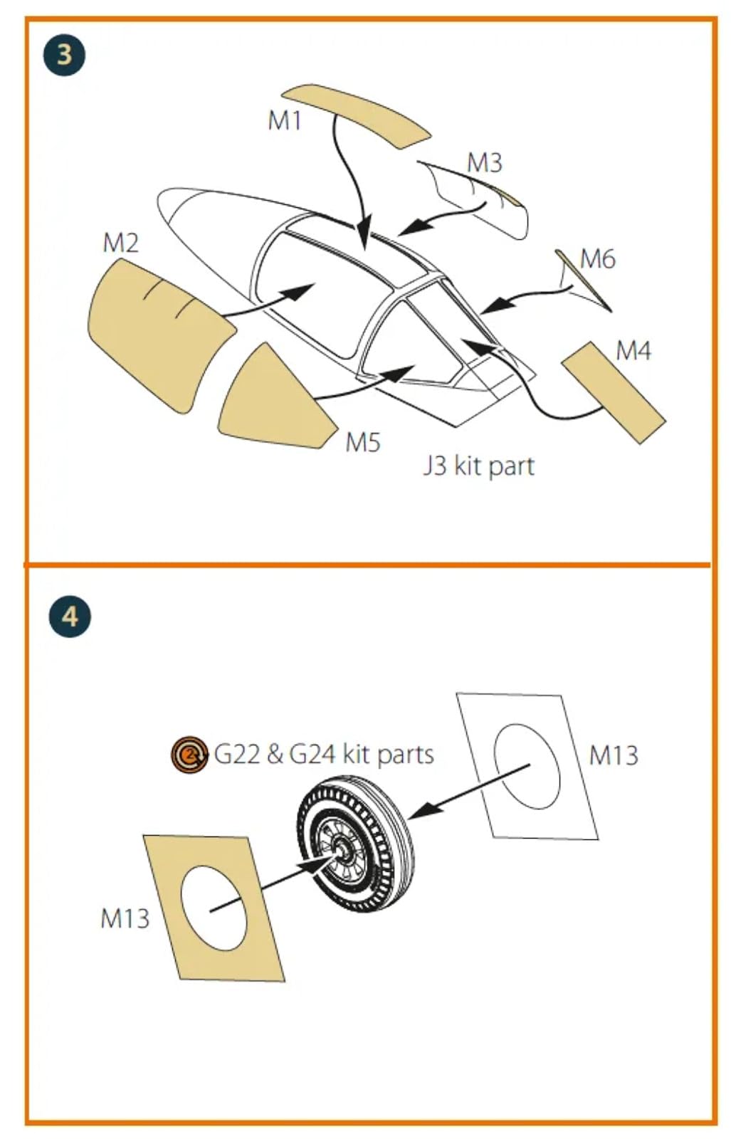 Clear Prop 1/72 A2D-1 Skyshark Paint Masking Seal for Model Kits