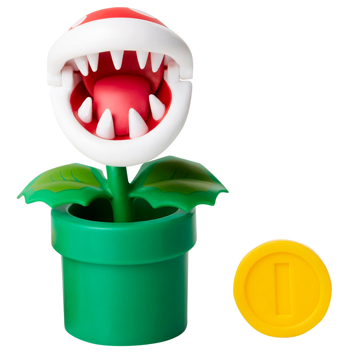 Sanei Super Mario Figure Collection Plus Piranha Plant with Coin