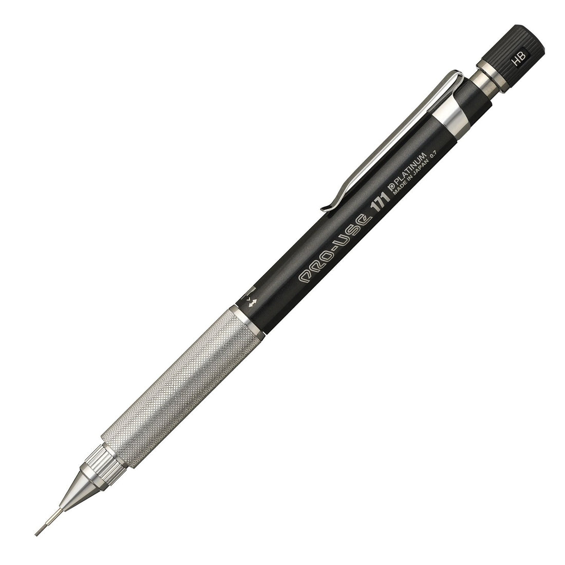 Platinum Fountain Pen Mechanical Pencil Pro Use 0.7mm Black