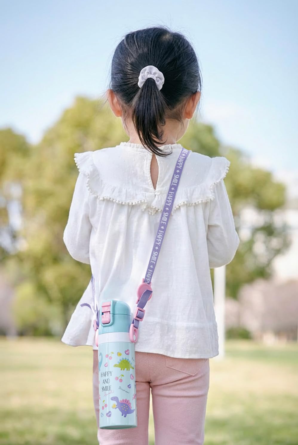 スケーター(Skater) 水筒 子供用 直飲み 470ml ディズニー アナと雪の女王 26 女の子 保冷専用 ステンレス 軽量タイプ waterbottle スポーツボトル キッズ こども 水瓶 SDC4-A
