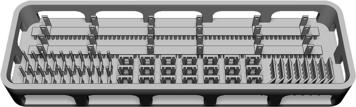 BSK Model 1/35 German Panther Tank Spare Track Rack Model Parts