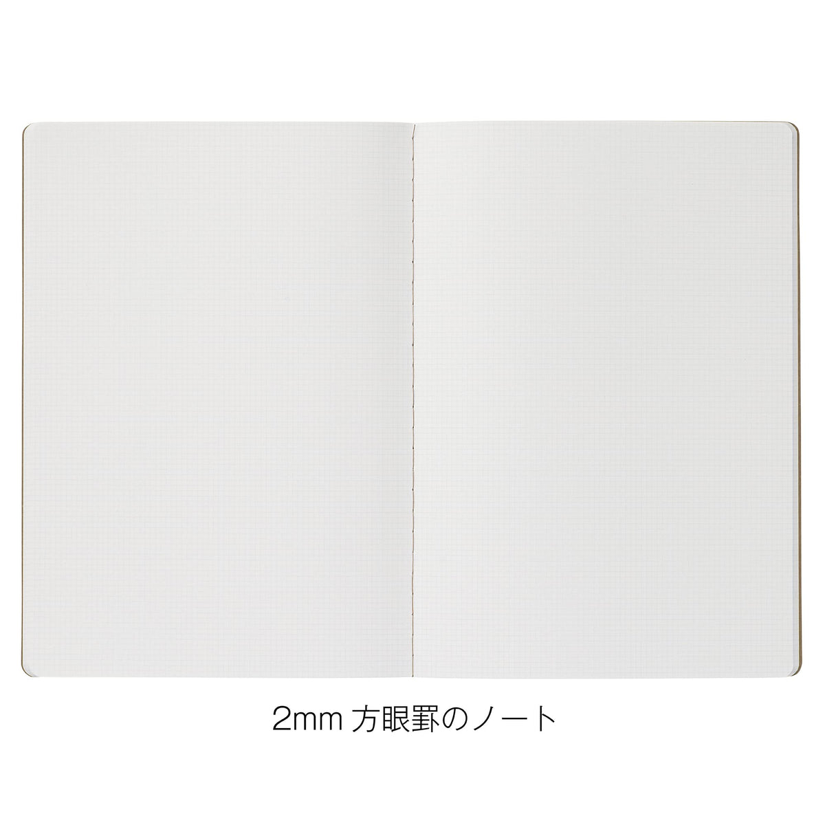 Kleid A5 2mm Grid Notebook Camel for Creative Planning